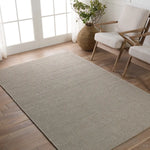 The Strada Shyre Morn Rug features a unique texture and casual comfort that effortlessly grounds spaces with a solid hue. This handwoven wool rug is crafted from undyed yarn for a distinctive, neutral colorway with natural variation for a bit of dimension. Amethyst Home provides interior design services, furniture, rugs, and lighting in the Kansas City metro area.