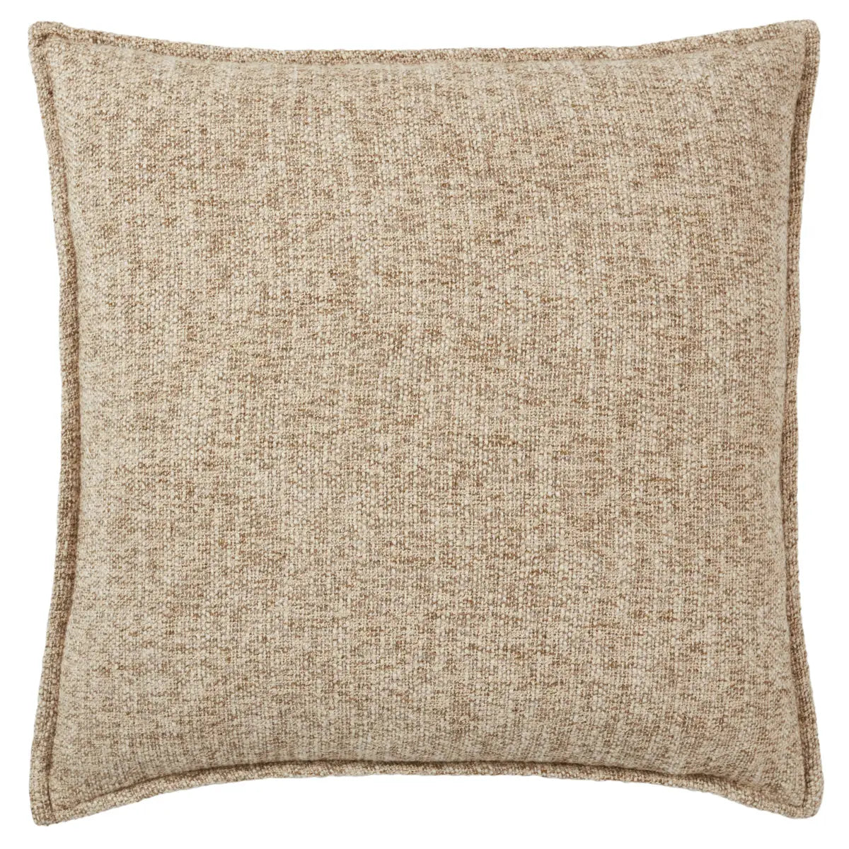The Tanzy Enya Pillow boasts an assortment of earthy tones and simple patterns for cozy, inviting looks that complement any style. The reversible Enya throw pillow features a solid heathered pattern in a contemporary light brown and cream colorway.  Amethyst Home provides interior design services, furniture, rugs, and lighting in the Kansas City metro area.