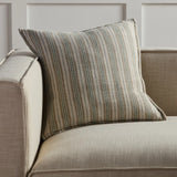 The Tanzy Lucien Pillow boasts an assortment of earthy tones and simple patterns for cozy, inviting looks that complement any style. The reversible Lucien throw pillow features a bold stripe pattern in a contemporary mint, light brown, and cream colorway.  Amethyst Home provides interior design services, furniture, rugs, and lighting in the Des Moines metro area.