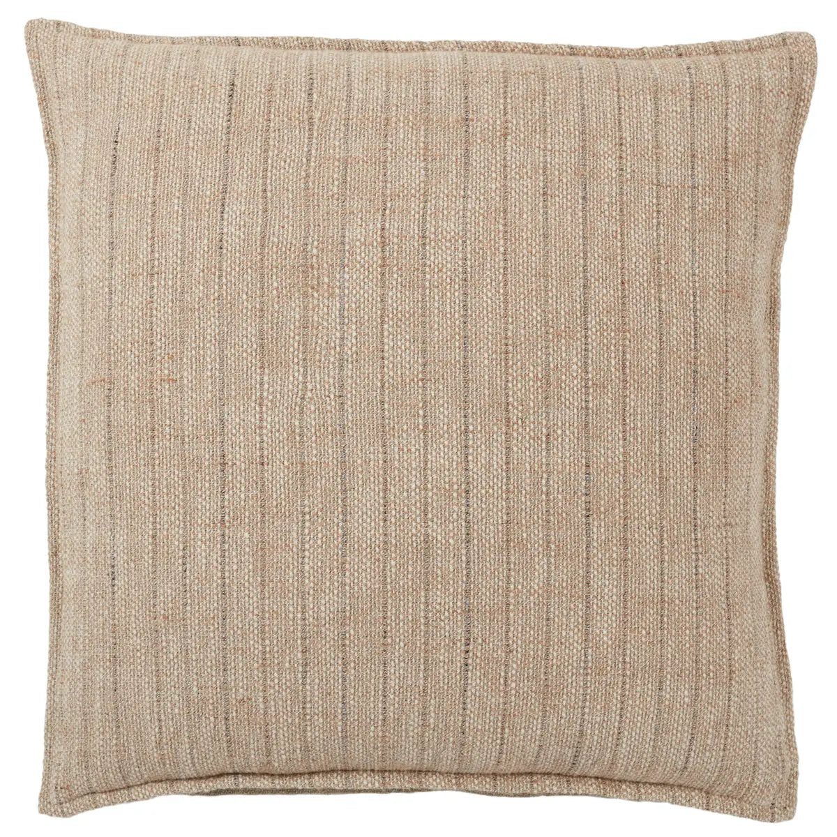 The Tanzy Murdoch Pillow boasts an assortment of earthy tones and simple patterns for cozy, inviting looks that complement any style. The reversible Murdoch throw pillow features a solid heathered and stripe pattern in a contemporary light brown and cream colorway. Amethyst Home provides interior design services, furniture, rugs, and lighting in the Kansas City metro area.