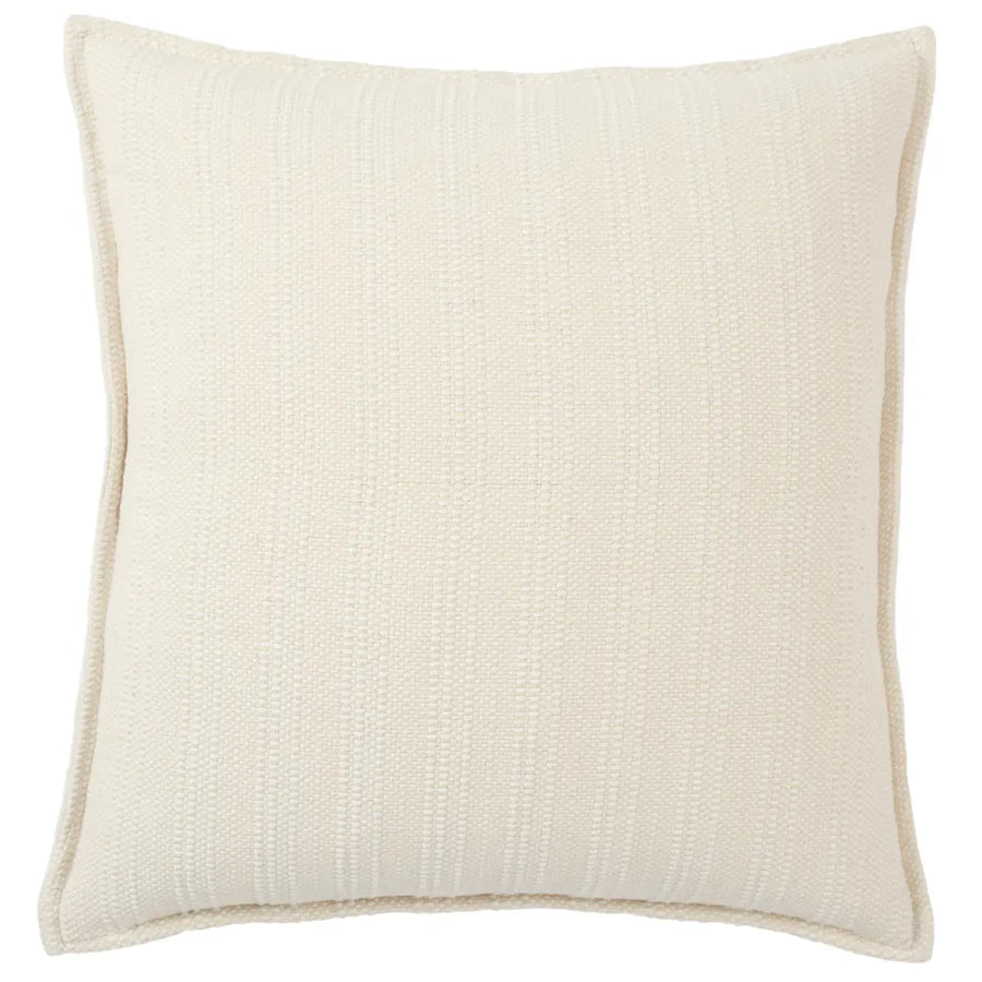 The Tanzy Ove Pillow boasts an assortment of earthy tones and simple patterns for cozy, inviting looks that complement any style. The reversible Ove throw pillow features a subtle stripe pattern in a contemporary ivory and cream colorway. Amethyst Home provides interior design services, furniture, rugs, and lighting in the Omaha metro area.