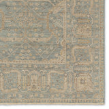 The vintage-inspired Tierzah collection features an antiqued wash and intricate traditional designs. The Maison wool rug boasts a Persian knot construction and tonal gray, tan, muted gold, and gray that grounds any space. This artisan-made rug features fringe trimmed details for a touch of global charm that pair perfectly with the intricate, floral trellis and border pattern. Amethyst Home provides interior design, new construction, custom furniture, and area rugs in the Boston metro area.