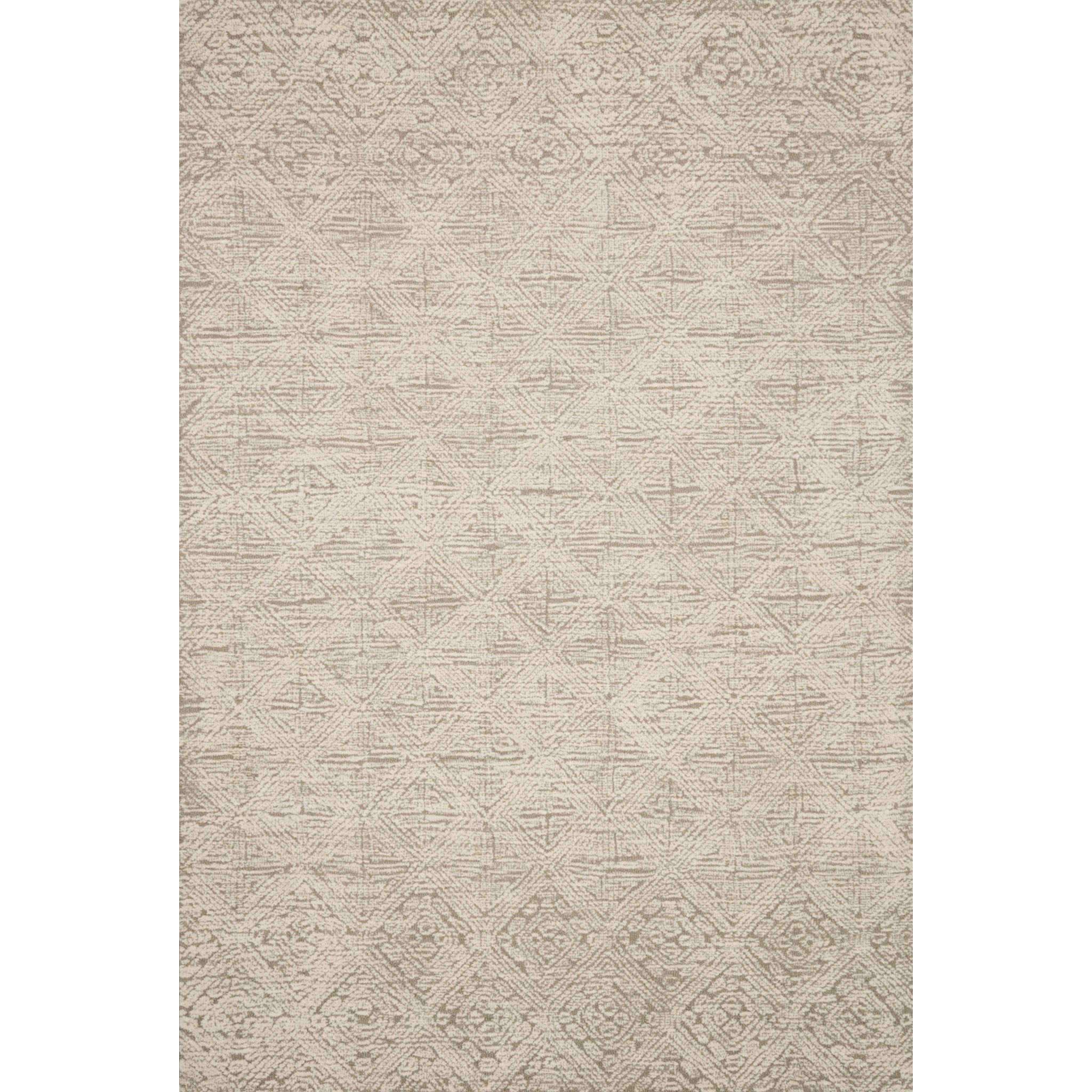 Kopa Taupe/Ivory Rug - Amethyst Home With stunning and delicate linear patterns, the Kopa Collection provides an energetic and fresh canvas for a low profile, long-lasting 100% wool rug. Each design is hand-tufted by skilled artisans in India. Crafted by Loloi for ED Ellen DeGeneres.
