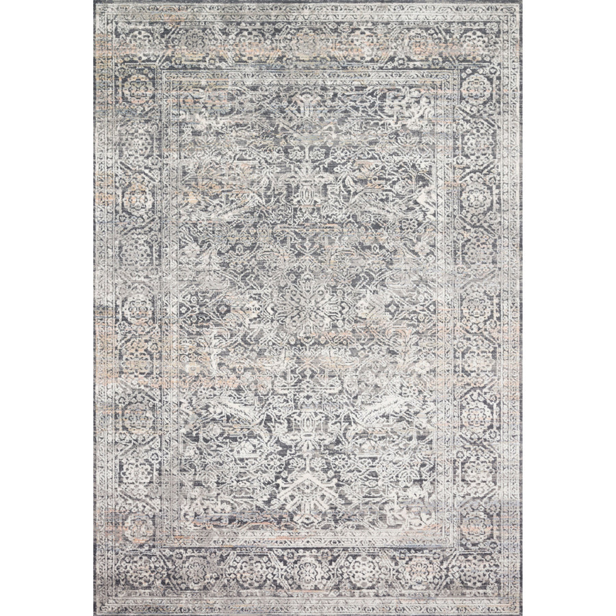 Lucia Steel/Ivory Rug