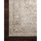 Loren Sand/Taupe Rug - Amethyst Home Timeless and classic, the Loren Collection offers vintage hand-knotted looks at an affordable price. Created in Turkey using the most advanced rug-making technology, these printed designs provide a textured effect by portraying every single individual knot on a soft polyester base.