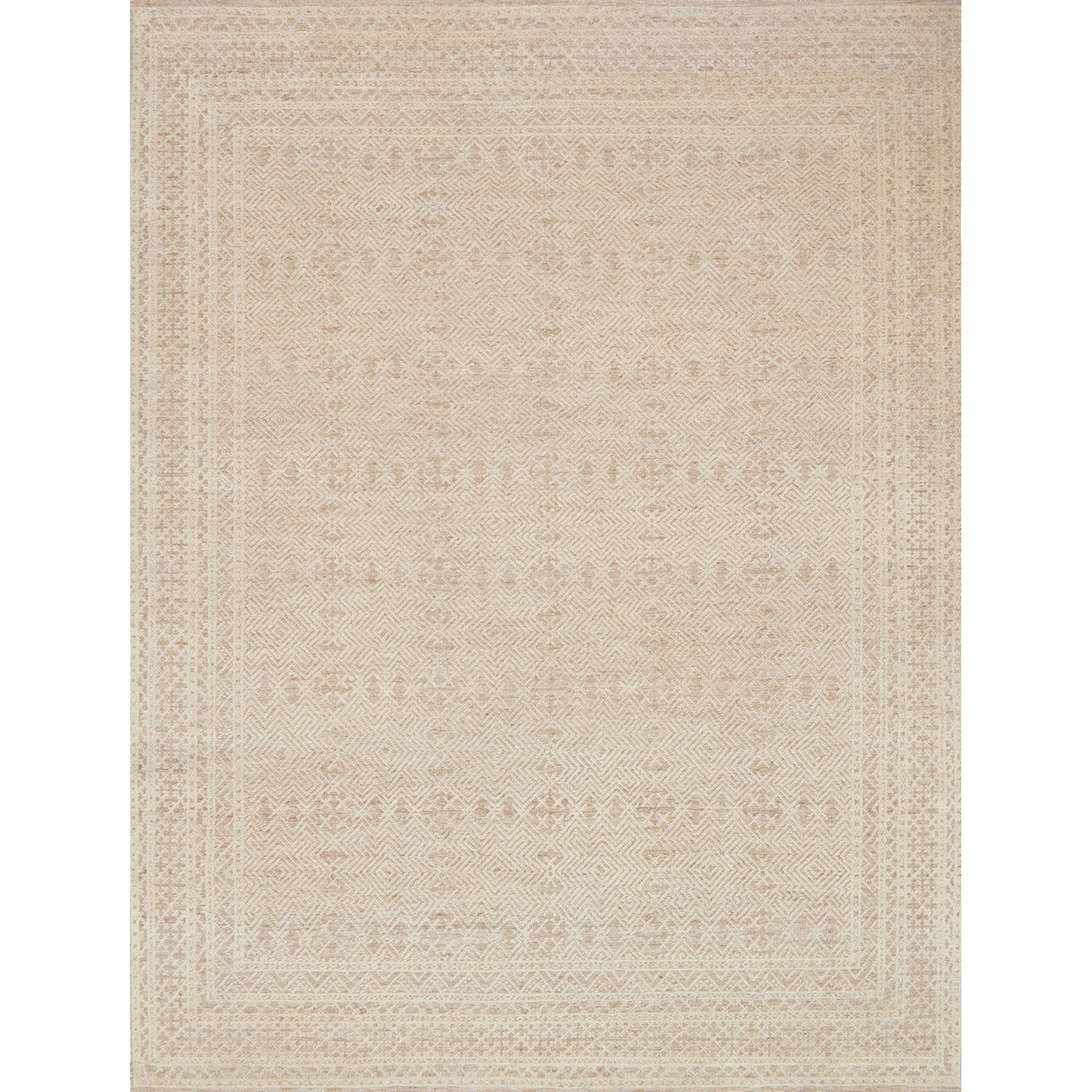 Ollie Oatmeal/Ivory Area Hand-Knotted Rug 📷 Try this rug
