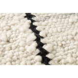 Featuring Amber Carla Ivory / Black  Pillow by Loloi at Amethyst Home. Experience the warmth and softness of the Amber Carla Ivory / Black Pillow. Hand woven with wool, polyester, and cotton, this pillow has a hidden flap closure and an antique bronze finish zipper with the Loloi logo. Finished with a knife edge and beige backing, this pillow will bring a . Amethyst Home provides interior design, new home construction design consulting, vintage area rugs, and lighting in the Washington metro area.