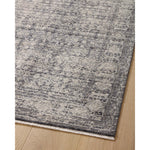 Featuring Amber Lewis x Loloi Alie Charcoal / Dove Rug by Loloi at Amethyst Home. Amber Lewis x Loloi Alie Charcoal / Dove Rug have an elevated antique look and plush, modern feel. The rug’s underlying traditional motif is overlaid with a slightly higher pile that creates a softening effect like early morning fog. The Alie Collection for Amber Lewis × Loloi is power-loomed in Turkey with . Amethyst Home provides interior design services, furniture, rugs, and lighting in the Kansas City metro area.