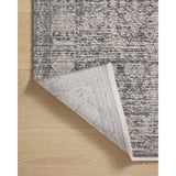 Featuring Amber Lewis x Loloi Alie Charcoal / Dove Rug by Loloi at Amethyst Home. Amber Lewis x Loloi Alie Charcoal / Dove Rug have an elevated antique look and plush, modern feel. The rug’s underlying traditional motif is overlaid with a slightly higher pile that creates a softening effect like early morning fog. The Alie Collection for Amber Lewis × Loloi is power-loomed in Turkey with durabi. Amethyst Home provides interior design services, furniture, rugs, and lighting in the Omaha metro area.