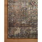 With the faded feel of an antique rug, the Amber Lewis x Loloi Morgan Denim / Multi Rug is a feat of modern printed construction. These impressive area rugs expertly blend sophisticated tones to recreate the dynamic colors of a vintage textiles. Power-loomed of CloudPile™ construction, these rugs are extra-soft to walk upon yet still durable for high-traffic rooms. Amethyst Home provides interior design services, furniture, rugs, and lighting in the Miami metro area.