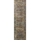 With the faded feel of an antique rug, the Amber Lewis x Loloi Morgan Spice / Lagoon Rug is a feat of modern printed construction. These impressive area rugs expertly blend sophisticated tones to recreate the dynamic colors of a vintage textiles. Power-loomed of CloudPile™ construction, these rugs are extra-soft to walk upon yet still durable for high-traffic rooms. Amethyst Home provides interior design services, furniture, rugs, and lighting in the  metro area.
