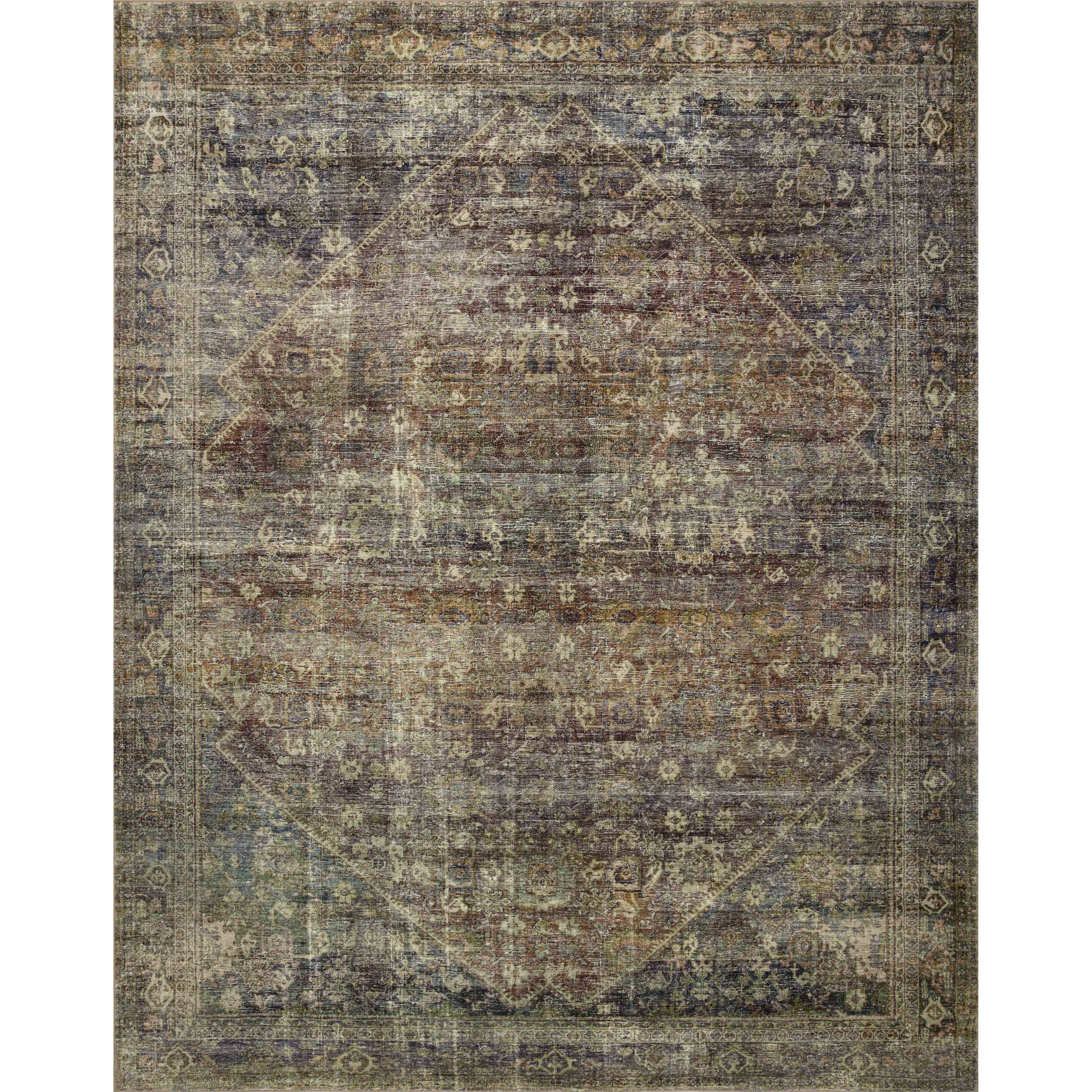 With the faded feel of an antique rug, the Amber Lewis x Loloi Morgan Spice / Lagoon Rug is a feat of modern printed construction. These impressive area rugs expertly blend sophisticated tones to recreate the dynamic colors of a vintage textiles. Power-loomed of CloudPile™ construction, these rugs are extra-soft to walk upon yet still durable for high-traffic rooms. Amethyst Home provides interior design services, furniture, rugs, and lighting in the Portland metro area.