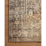 With the faded feel of an antique rug, the Amber Lewis x Loloi Morgan Sunset / Ink Rug is a feat of modern printed construction. These impressive area rugs expertly blend sophisticated tones to recreate the dynamic colors of a vintage textiles. Power-loomed of CloudPile™ construction, these rugs are extra-soft to walk upon yet still durable for high-traffic rooms. Amethyst Home provides interior design services, furniture, rugs, and lighting in the Des Moines metro area.