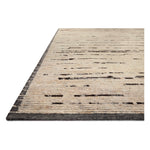 Featuring Amber Lewis x Loloi Briyana Natural / Black Hand-Knotted Rug by Loloi at Amethyst Home. Amber Lewis x Loloi Briyana Natural / Black Rug combines the incredible ribbed texture of Moroccan rugs with clean, contemporary design, thanks to Lewis’s careful eye for details. Each rug features a different pattern with elegant and uncluttered linework, while its border adds a subtle fr. Amethyst Home provides interior design services, furniture, rugs, and lighting in the Salt Lake City metro area.