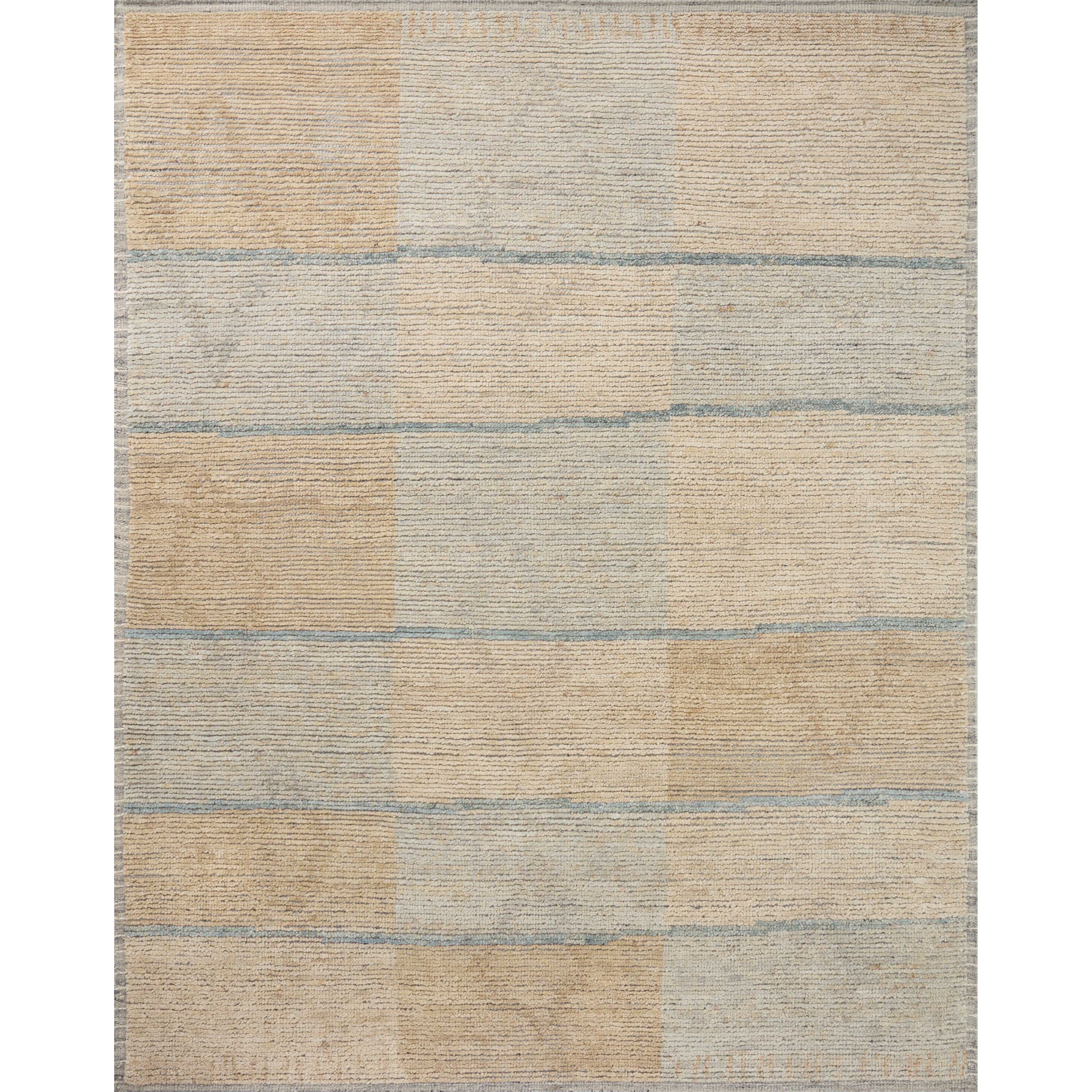 Amber Lewis x Loloi Briyana Sky / Wheat Rug combines the incredible ribbed texture of Moroccan rugs with clean, contemporary design, thanks to Lewis’s careful eye for details. Amethyst Home provides interior design services, furniture, rugs, and lighting in the Monterey metro area.