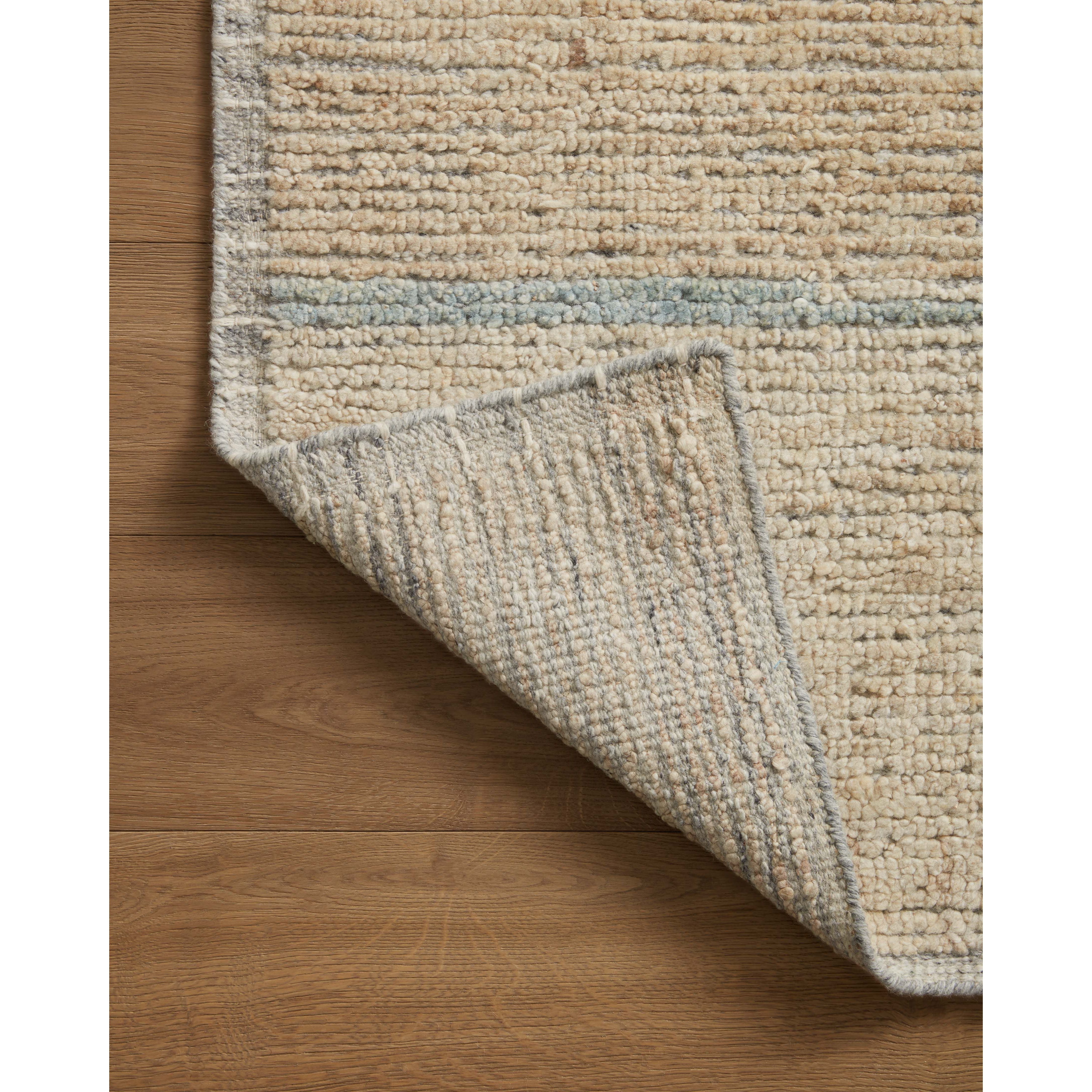 Amber Lewis x Loloi Briyana Sky / Wheat Rug combines the incredible ribbed texture of Moroccan rugs with clean, contemporary design, thanks to Lewis’s careful eye for details. Amethyst Home provides interior design services, furniture, rugs, and lighting in the Omaha metro area.