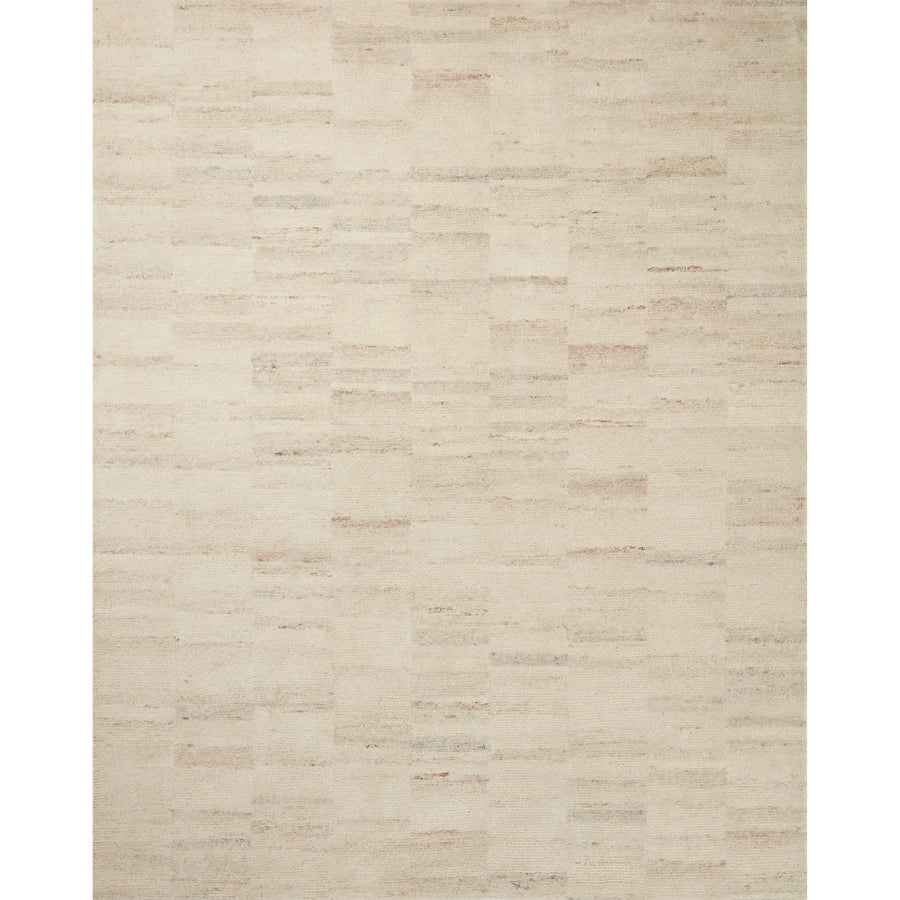 Amber Lewis x Loloi Rocky Natural / Fog Rug
