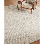The Amber Lewis x Loloi Woodland Silver Rug has a lush, soft pile inspired by the tree-lined city of Woodland, California. A slightly ridged construction adds dimension and movement to this stylish, modern rug. Amethyst Home provides interior design services, furniture, rugs, and lighting in the Dallas metro area.