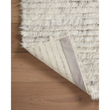 The Amber Lewis x Loloi Woodland Silver Rug has a lush, soft pile inspired by the tree-lined city of Woodland, California. A slightly ridged construction adds dimension and movement to this stylish, modern rug. Amethyst Home provides interior design services, furniture, rugs, and lighting in the Omaha metro area.