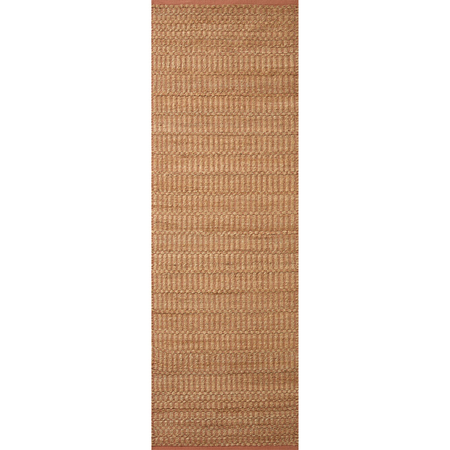 The Angela Rose x Loloi Colton Natural / Clay Rug is a new take on the staple jute rug, blended with cotton for added softness. In a range of linear designs in modern earth tones, Colton can add visual interest to a room or serve as a gently textured neutral. Amethyst Home provides interior design services, furniture, rugs, and lighting in the Salt Lake City metro area.