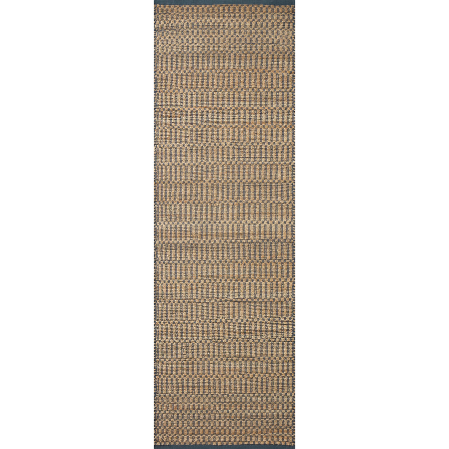 The Angela Rose x Loloi Colton Natural / Navy Rug is a new take on the staple jute rug, blended with cotton for added softness. In a range of linear designs in modern earth tones, Colton can add visual interest to a room or serve as a gently textured neutral. Amethyst Home provides interior design services, furniture, rugs, and lighting in the Seattle metro area.