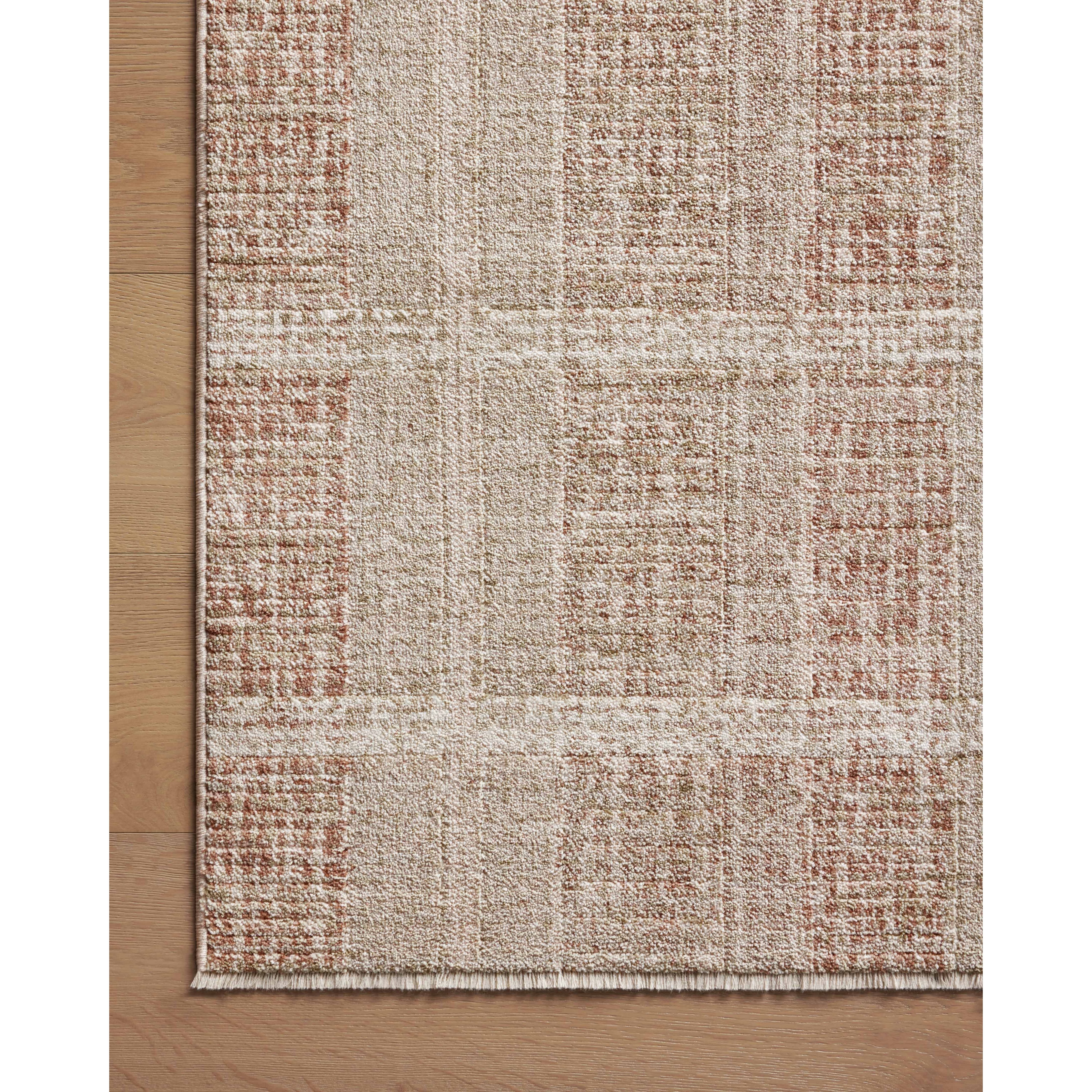 The Ember Collection by Angela Rose x Loloi is a modern flatweave area rug with a timeless plaid pattern that adds depth and coziness to any living room, bedroom, dining room, or hallway. Ember is power-loomed of 100% space-dyed polyester, a durable construction that creates a nuanced depth of color, available in a range of neutral palettes. Amethyst Home provides interior design, new home construction design consulting, vintage area rugs, and lighting in the San Diego metro area.