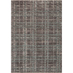 The Ember Collection by Angela Rose x Loloi is a modern flatweave area rug with a timeless plaid pattern that adds depth and coziness to any living room, bedroom, dining room, or hallway. Ember is power-loomed of 100% space-dyed polyester, a durable construction that creates a nuanced depth of color, available in a range of neutral palettes. Amethyst Home provides interior design, new home construction design consulting, vintage area rugs, and lighting in the Houston metro area.