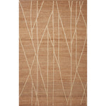 A tonal approach to Moroccan-inspired rugs, the Bodhi Natural / Ivory BOD-03 rug from Loloi is hand-woven of 100% jute. This rug features linear and braided details, creating natural variations that make a subtle yet striking statement for an entryway, living room, hallway or kitchen runner, or dining room. Amethyst Home provides interior design, new construction, custom furniture, and rugs for the Des Moines and Cedar Rapids, Iowa metro area.