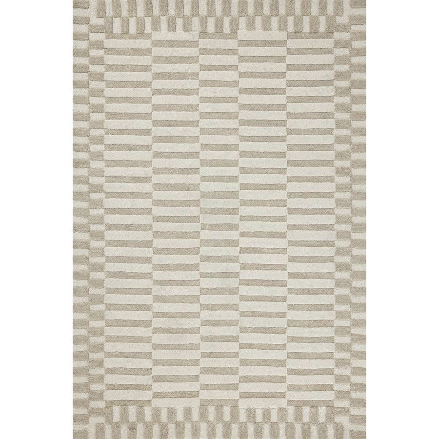 Chris Loves Julia x Loloi Bradley Ivory / Beige Rug