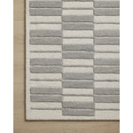 Featuring Chris Loves Julia x Loloi Bradley Ivory / Grey Rug by Loloi at Amethyst Home. The Bradley Collection from Chris Loves Julia x Loloi takes the classic striped rug to new heights. This hand-tufted, 100% wool collection features two-toned linear patterns with alternating high-low pile. Bradley is GoodWeave-certified, ensuring our commitment to ethical pr. Amethyst Home provides interior design, new home construction design consulting, vintage area rugs, and lighting in the Miami metro area.