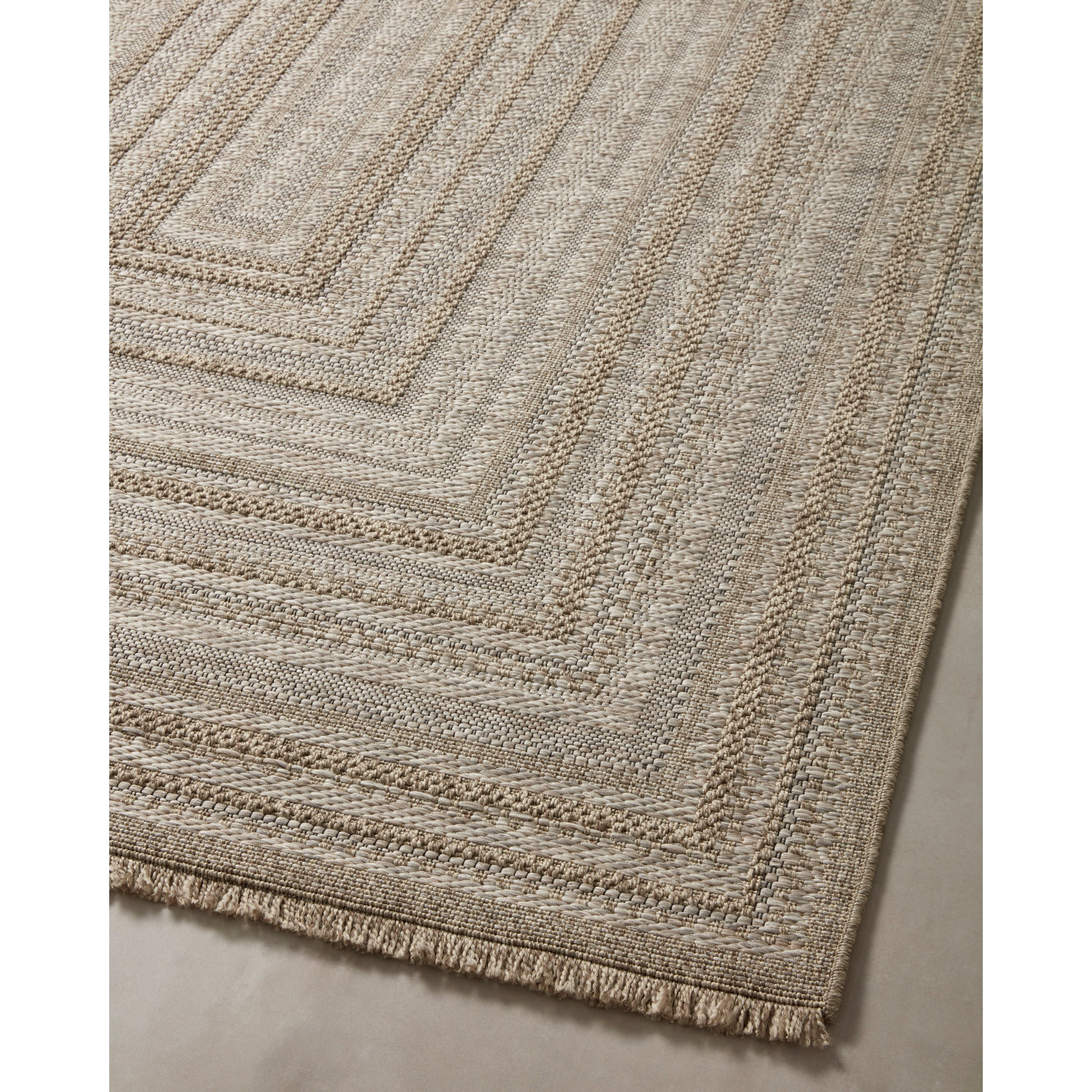Made for sunny days ahead, the Dawn Natural DAW-01 rug is an indoor/outdoor rug that looks like a woven sisal rug but is power-loomed of 100% polypropylene, which makes it water- and mildew-resistant (so it's ready for rainy days ahead, too). Amethyst Home provides interior design, new home construction design consulting, vintage area rugs, and lighting in the Omaha metro area.