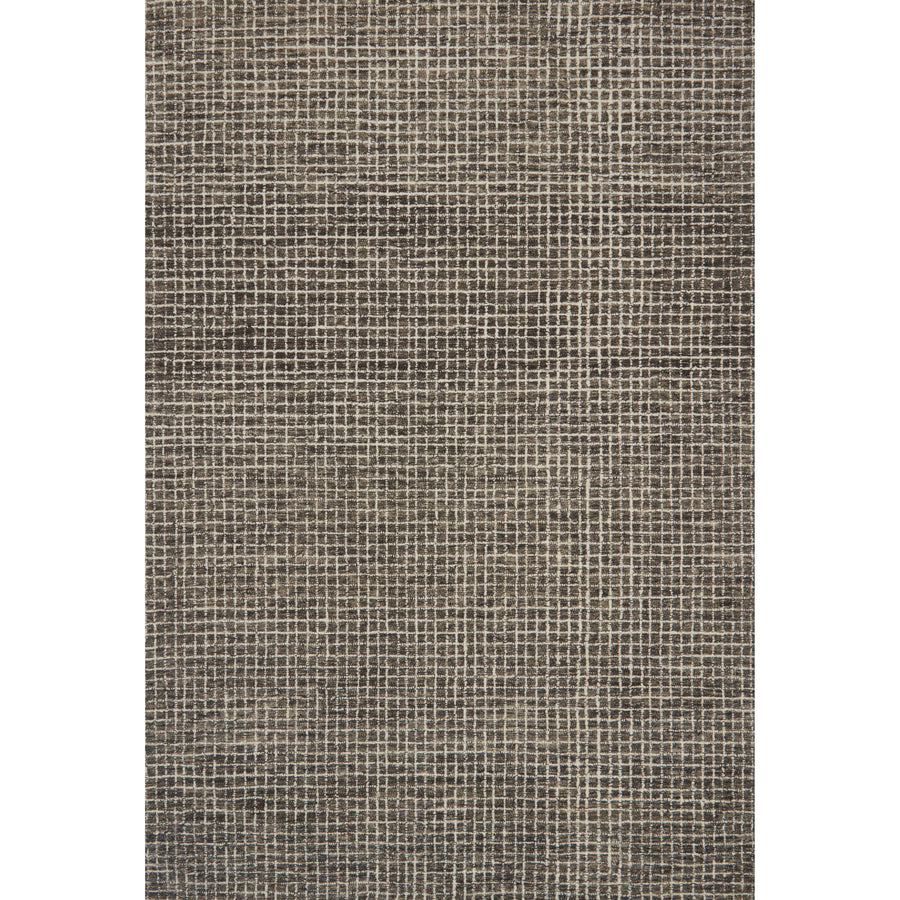 Inspired by textural watercolors, the Giana Charcoal GH-01 Rug from Loloi combines a relaxed grid with soft variations of grey and ivory for an effortless and sophisticated look. The rug is hooked of 100% wool by artisans adding a beautiful textural layer to your home bringing warmth and coziness to any room. Amethyst Home provides interior design, new construction, custom furniture, and rugs for the Omaha and Lincoln metro area.