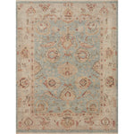 The Helena Light Blue / Beige HEL-01 rug from Loloi is hand-knotted of 100% wool, refined, yet versatile for any home. The Helena rug combines weathered tones and worldly patterns for a beautiful grounding element in any room. Amethyst Home provides interior design, new construction, custom furniture, and rugs for the Omaha and Lincoln metro area.