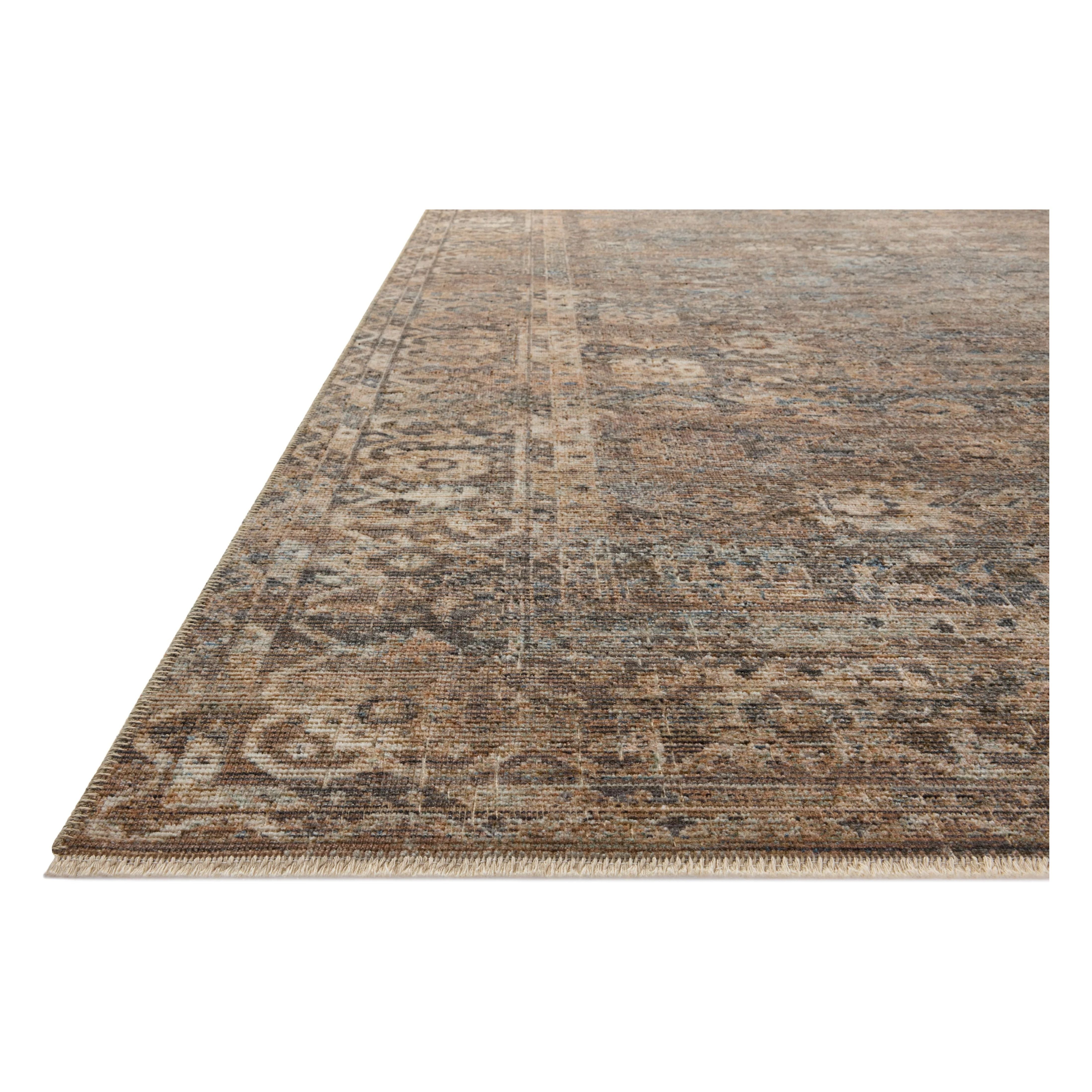 Heritage Mocha / Denim Rug 📷 Try this rug virtually – Amethyst Home
