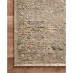 The Legacy Oatmeal / Multi LZ-09 Rug from Loloi is hand-knotted, refined, yet versatile for hallways, living rooms, bedrooms, and extra large spaces. The Legacy rug is deliberately distressed and sheared down to an extra low pile of 100% wool, creating a patina usually only imparted through decades of wear. Amethyst Home provides interior design, new construction, custom furniture, and rugs for the Des Moines and Cedar Rapids metro area.