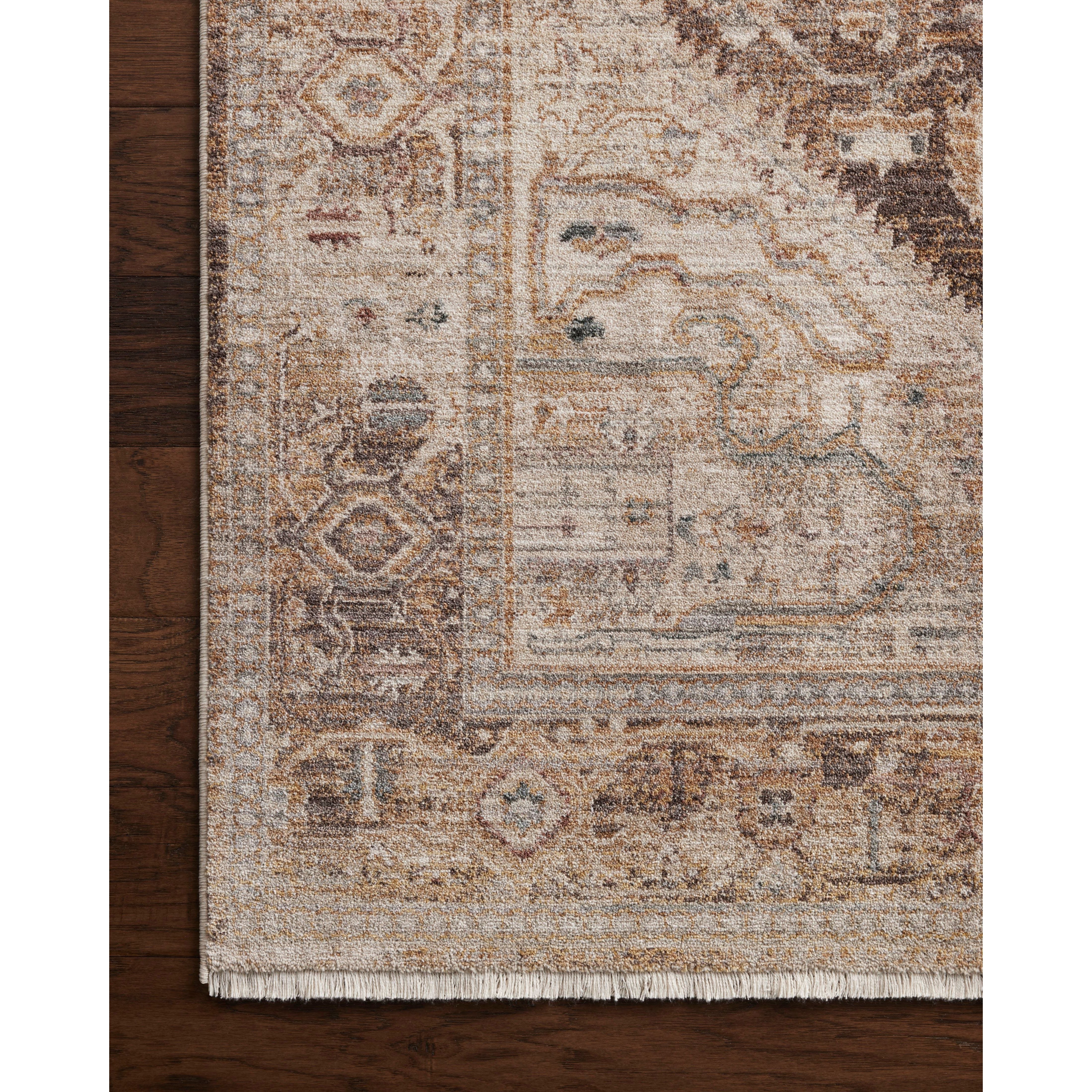 Loloi Lyra Natural / Mocha LYR-07 Rug | Amethyst Home