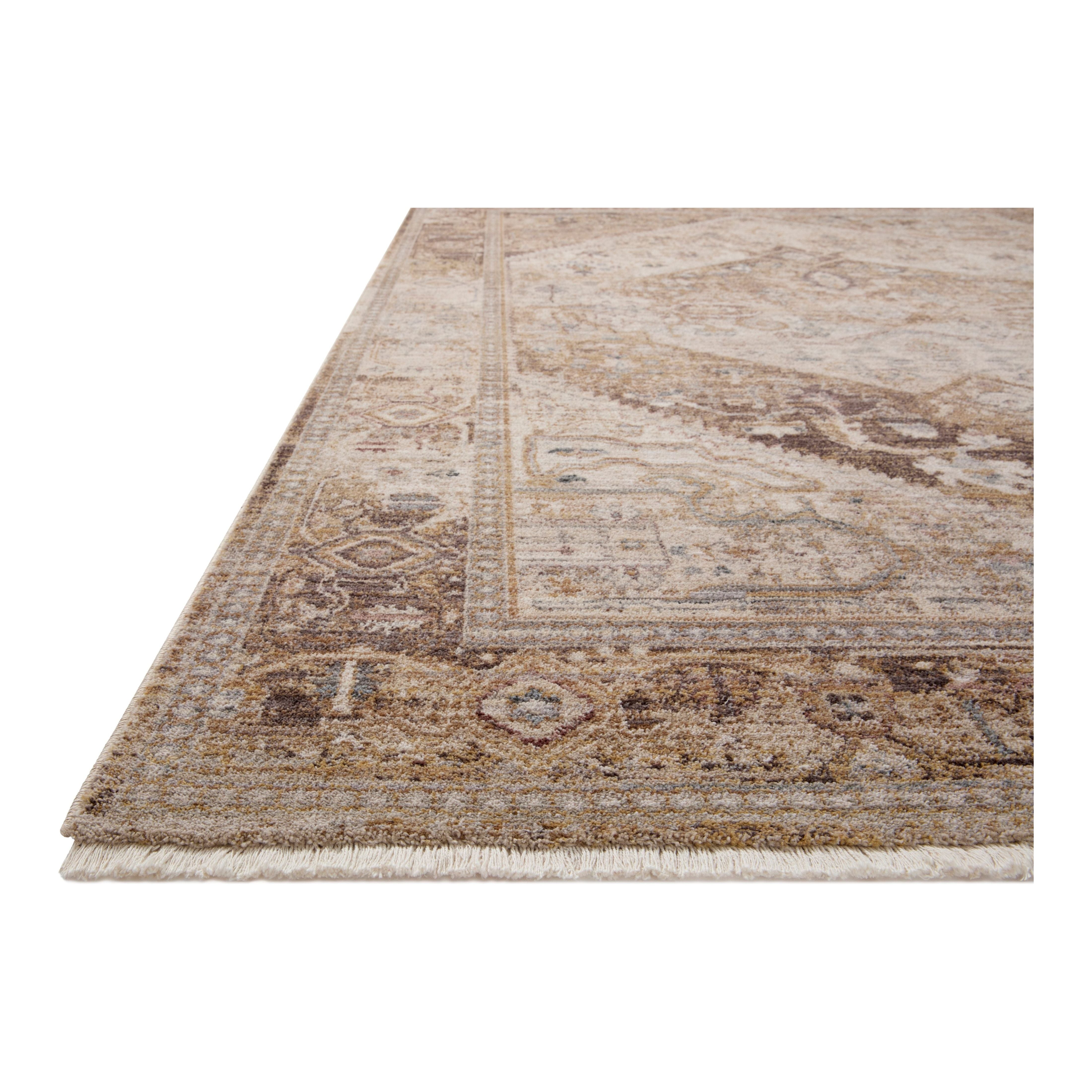 Loloi Lyra Natural / Mocha LYR-07 Rug | Amethyst Home