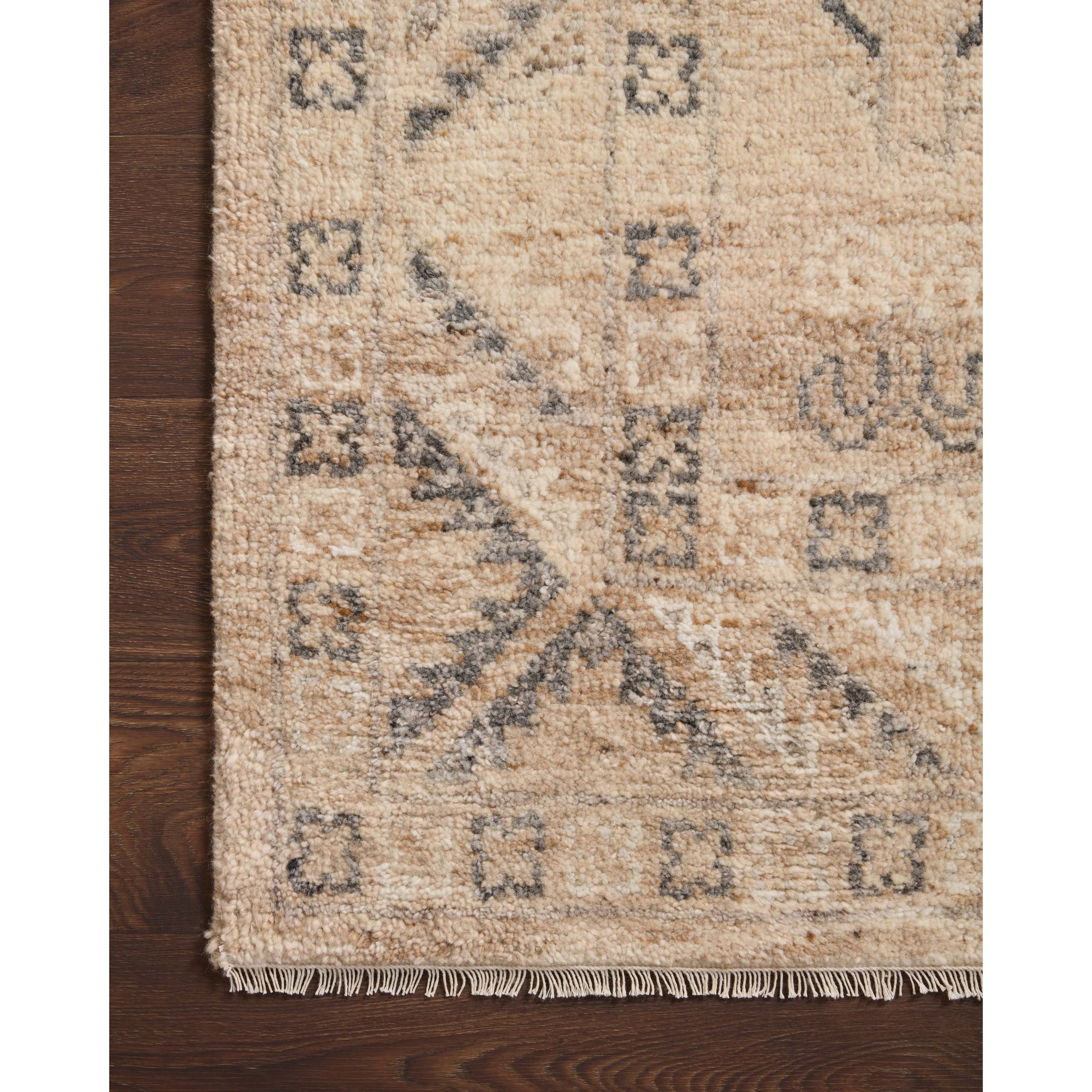 Loloi Marco Sand / Granite MCO-01 Hand-Knotted Rug | Amethyst Home