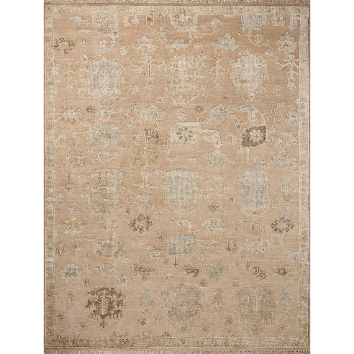 Marie Adobe / Multi Hand-Knotted Rug