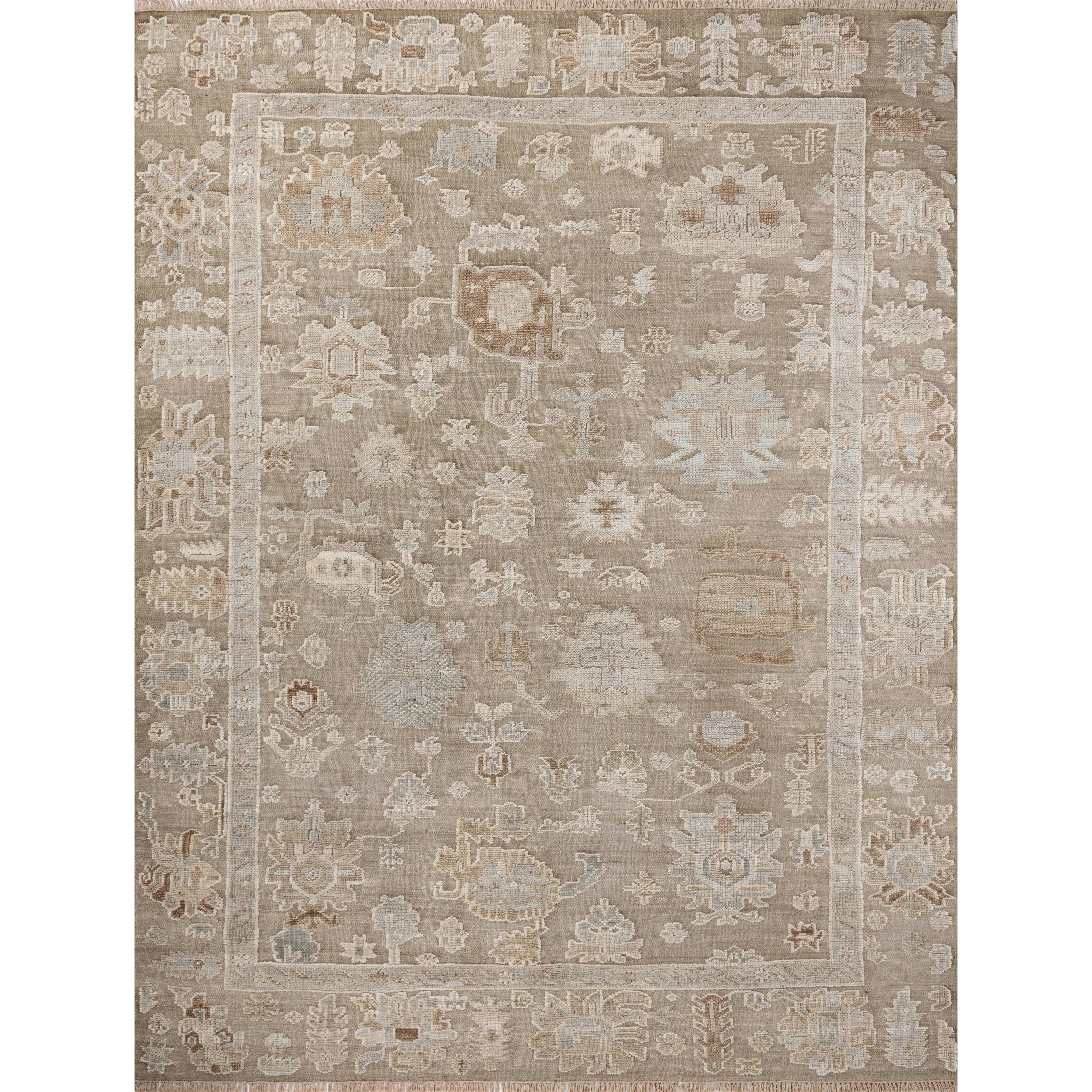 The Marianne Collection is a hand-knotted wool area rug with vintage medallion motifs and short edge fringe, inspired by many one-of-a-kind pieces. The rugâ€™s elegantly neutral palette feels modern, while the rugâ€™s overall aesthetic is timeless. Amethyst Home provides interior design, new home construction design consulting, vintage area rugs, and lighting in the Miami metro area.