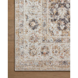 Inspired by antique Turkish Oushak carpets with large-scale motifs, the Monroe Beige / Multi Rug modernizes the traditional design in neutral palettes, many of which have black details that anchor the rug in the room. Monroe is power-loomed of 100% polypropylene for easy care and reliable durability. Amethyst Home provides interior design, new home construction design consulting, vintage area rugs, and lighting in the Salt Lake City metro area.