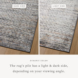 Inspired by antique Turkish Oushak carpets with large-scale motifs, the Monroe Grey / Multi Rug modernizes the traditional design in neutral palettes, many of which have black details that anchor the rug in the room. Monroe is power-loomed of 100% polypropylene for easy care and reliable durability. Amethyst Home provides interior design, new home construction design consulting, vintage area rugs, and lighting in the Houston metro area.