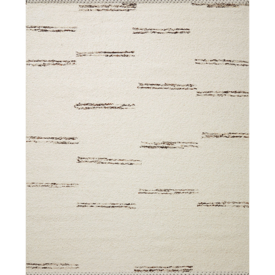 A perfect blend of refined and relaxed, the Roman Ivory / Granite ROM-03 rug from Loloi is hand woven of wool, cotton and viscose by skilled artisans. Designs with meticulously placed strokes elevate any area such as an entryway, living room, dining room, or bedroom. Each piece is finished with a unique stitched edge. Amethyst Home provides interior design, new construction, custom furniture, and rugs for the Omaha and Lincoln, Nebraska metro area.
