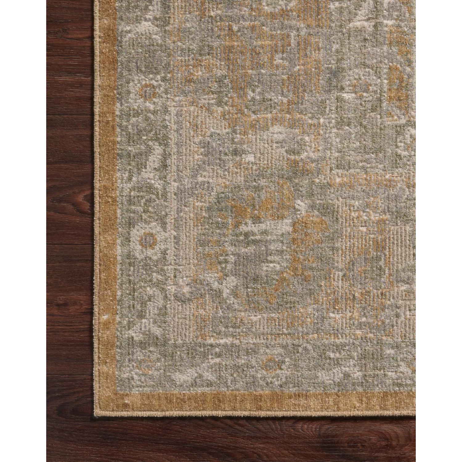 Featuring Rosemarie Chris Loves Julia x Loloi Gold / Sand ROE-01 Rug by Loloi at Amethyst Home. The Rosemarie Chris Loves Julia x Loloi Gold / Sand rug is highly durable, bold, never sheds, and soft underfoot for a cozy addition for your home. Inspired by classic vintage and antique rugs, this is a vibrant, yet classic product of collaboration between Chris Lo.  Amethyst Home provides interior design, new home construction design consulting, vintage area rugs, and lighting in the Miami metro area.
