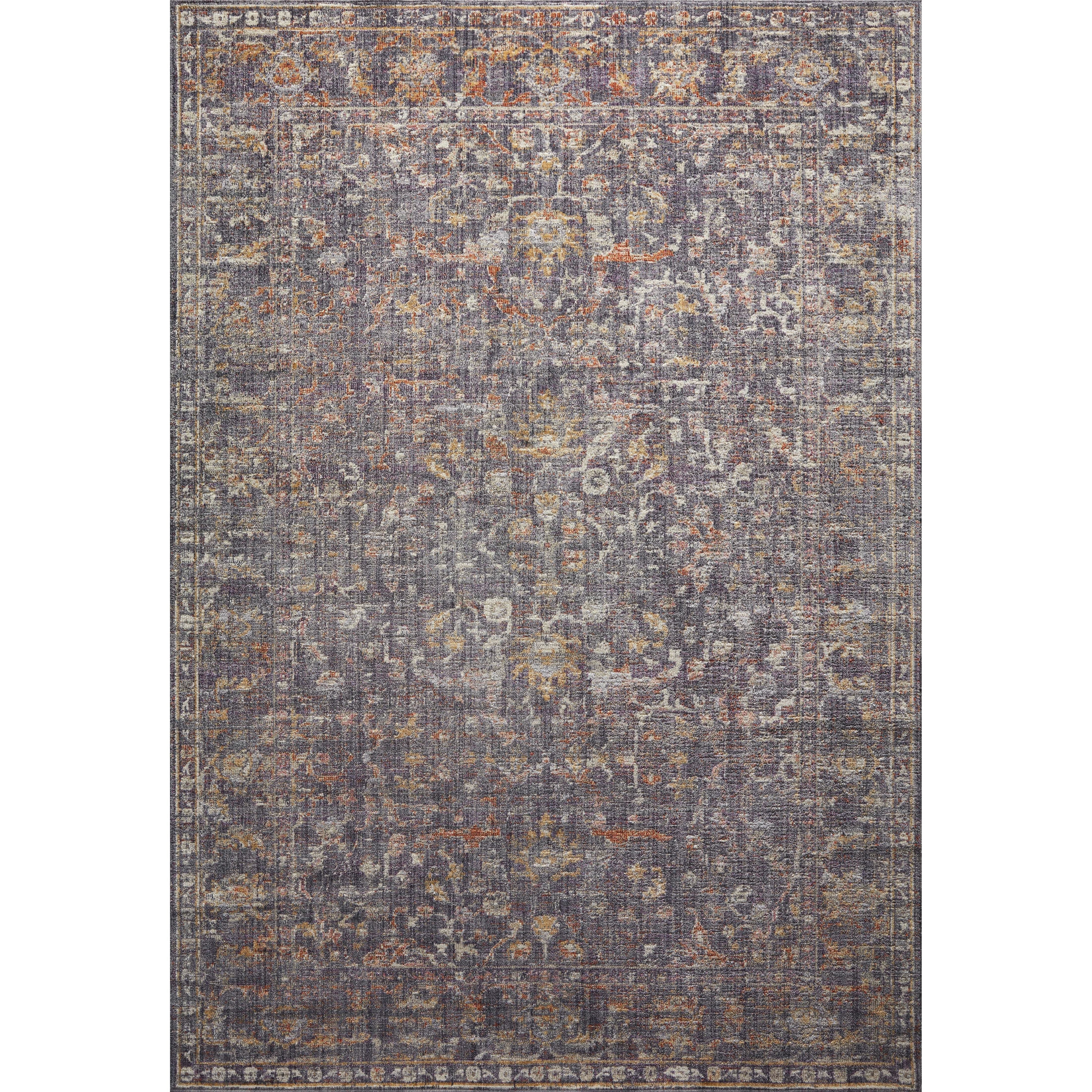 Rosemarie Graphite Rug - 🎥 see video | Amethyst Home