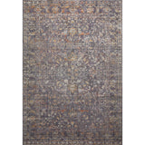 Durable, low pile, and soft, this rug is inspired by classic vintage and antique rugs. The Rosemarie Chris Loves Julia Graphite / Multi ROE-04 rug from Loloi features a beautiful vintage pattern and patina. The rug is easy to clean, never sheds, and perfect for living rooms, dining rooms, hallways, and kitchens!