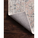 The Skye Blush/Grey SKY-01 area rug by Loloi, is timeless and classic with a beautiful, old-world design in tones of blush, grey, and ivory. Power-loomed of 100% polyester, this rug is great with families and pets. This rug is perfect for kitchens, dining rooms, entry ways, or anywhere high traffic. Amethyst Home provides interior design, new construction, custom furniture, and rugs for the Chicago metro area.