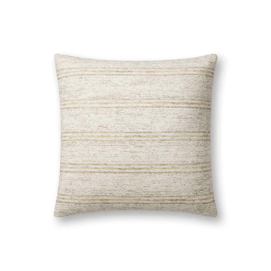Zephyr Ivory / Natural Pillow