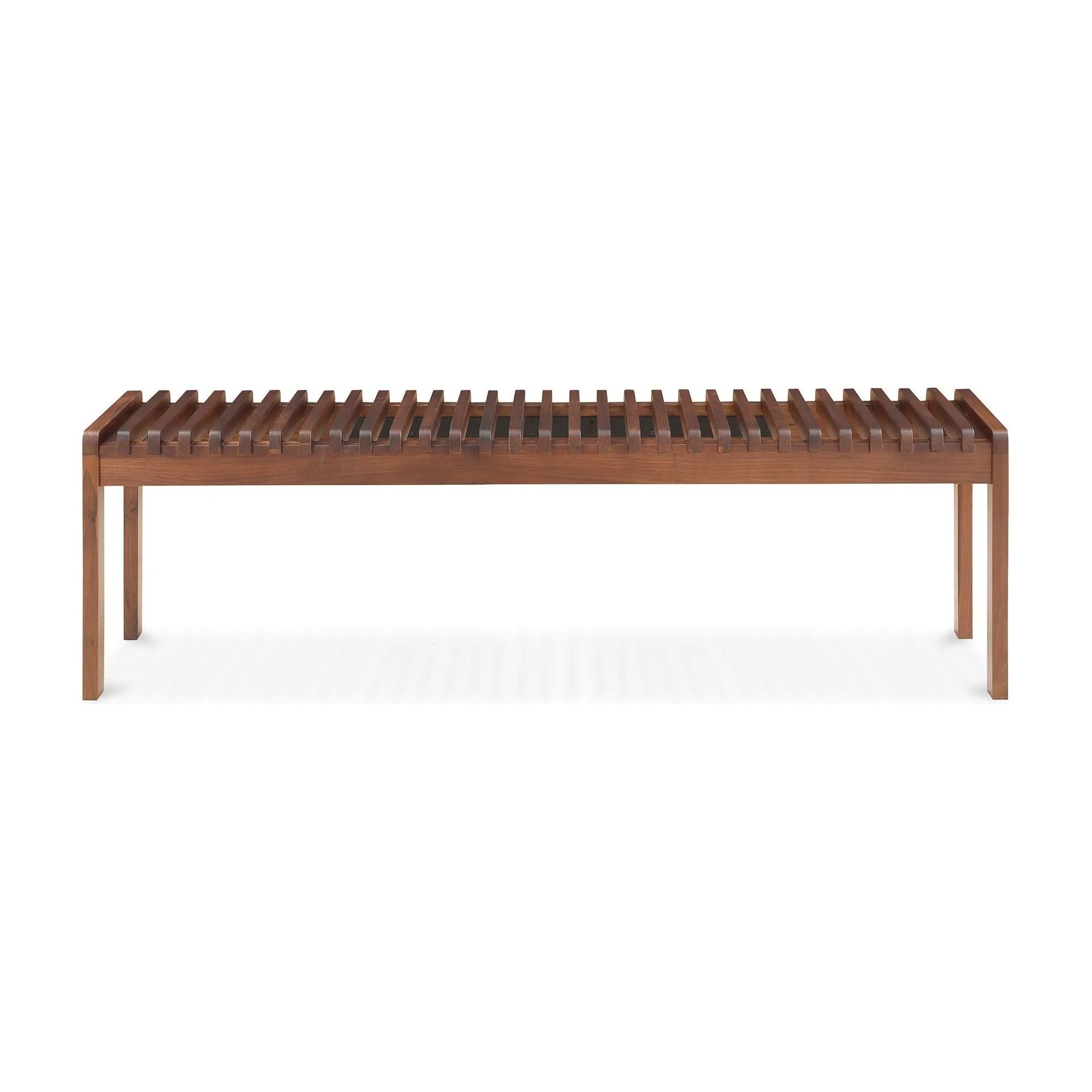 A pinch of panache with slat detailing, the solid wood Rohe bench is an ode to mid-century craftsmanship. A celebration of versatility, style this accent piece in the bedroom, dining room, living room, bathroom or entryway. Available in oak and walnut, Rohe adds natural allure to any space—this is visual styling made easy Amethyst Home provides interior design, new home construction design consulting, vintage area rugs, and lighting in the Portland metro area.