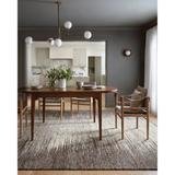 Featuring Mulholland Amber Lewis x Loloi Bark / Natural Hand-Knotted  Rug by Loloi at Amethyst Home. Taking note of Amber Lewis' signature laid-back California aesthetic, the Mulholland Bark / Natural rug is expertly hand-knotted of wool and cotton by skilled artisans in India. The collection offers a soft yet textured pile with a slight variation of tones that mak. Amethyst Home provides interior design, new construction, custom furniture, and rugs for the Dallas and Fort Worth, Texas metro area.